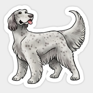 Dog - English Setter - Blue Belton Sticker